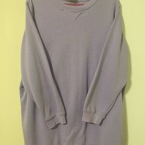 Woman Within Lavender Women’s Crewneck Sweater